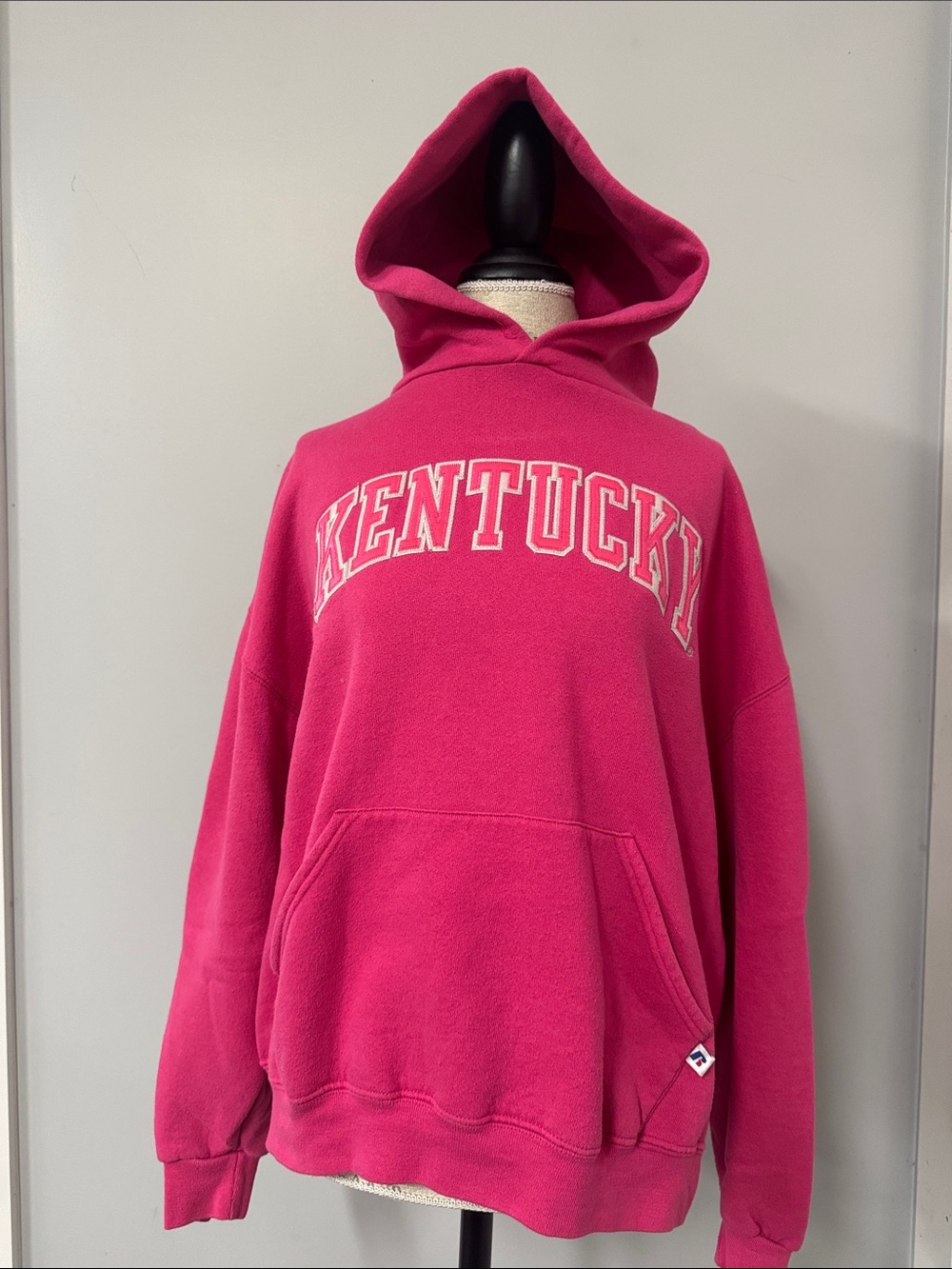 Russell Athletic Pink Kentucky Hoodie Sweatshirt